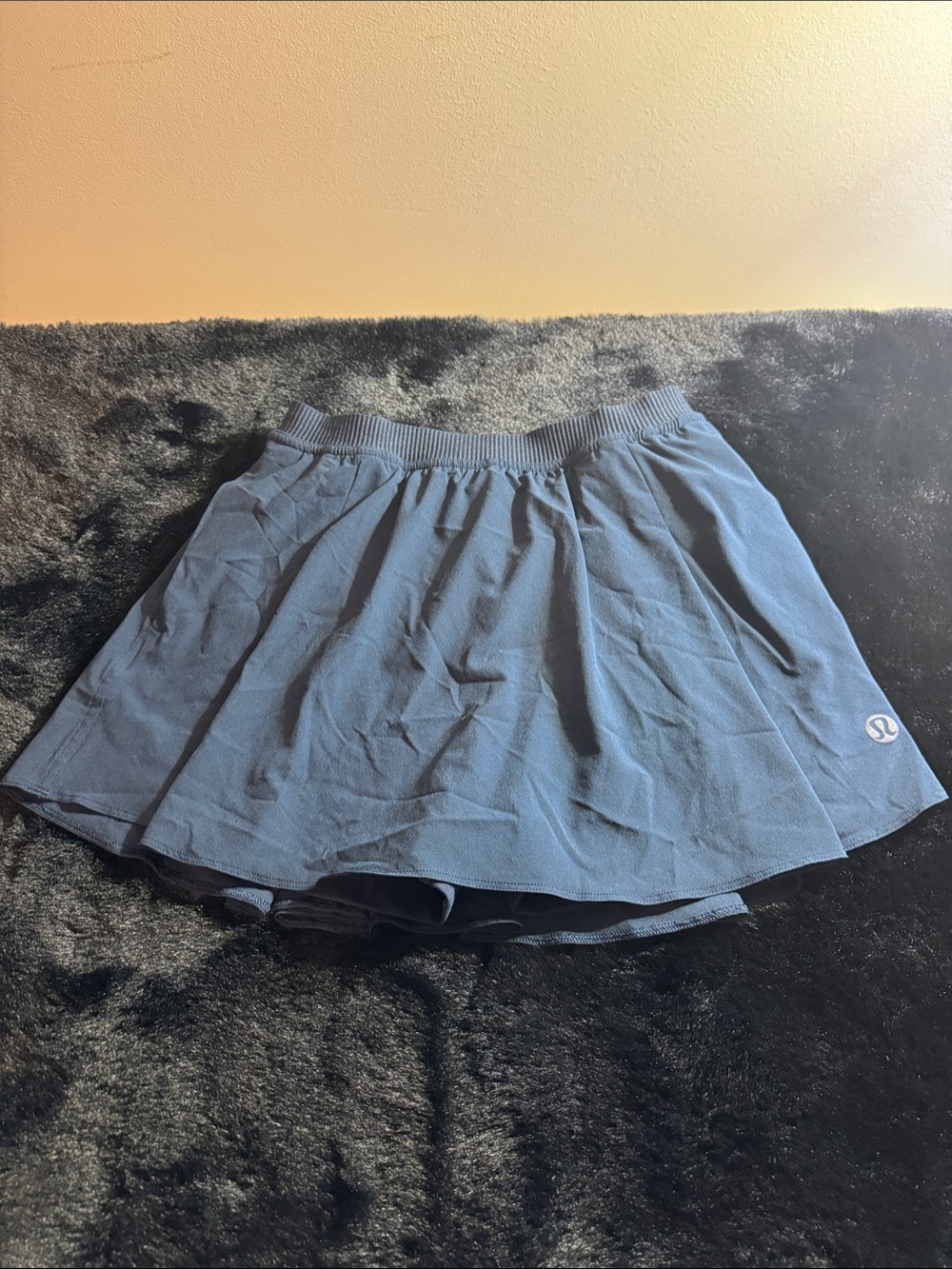 lululemon athletica Blue Circle Skater Skirt